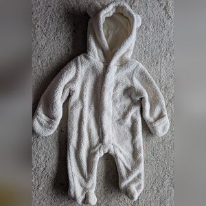 Magnetic Me Cream Fleece Kids Footie